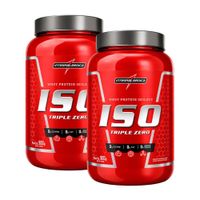 PACK X 02 - Proteina Iso Triple Zero INTEGRAL MEDICA 900 Gramos - Vainilla