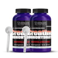 PACK X 02 - Creatina Ultimate Nutrition 300 g - Creatina Monohidratada y micronizada + 2 scoop