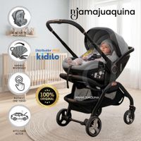 Coche Carriola  Función Portabebé TRAVEL ONE Kidilo Edición Exclusiva Gray