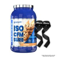 Proteina Isolatada PLATINUM ISO CFM SURE 2 LB Bluhealth Nutrition - Cookies + Straps