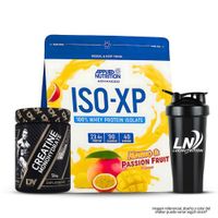 Iso XP 1 Kg 40 servicios - Mango & Passion fruit + Creatina Dorian Yates 300 g + Shaker
