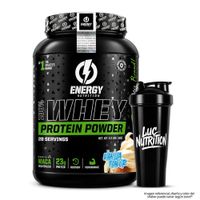 Proteina Whey Protein Powder ENERGY NUTRITION 1 KG - Vainilla + Shaker