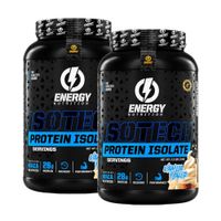 PACK X 02 - Proteina Isolatada ISOTECH Energy Nutrition 1 KG - Vainilla