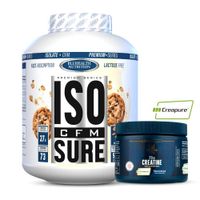 Proteina ISO CFM SURE 5 LB Bluhealth Nutrition - Cookie + CREAPURE Myprotein 250 G