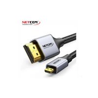 CABLE PREMIUM DE HDMI A MICRO HDMI DE 3 MTS UHD 4K 60HZ NETCOM