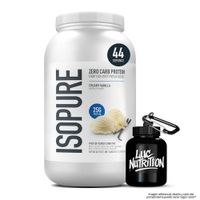 Isopure Zero Carb 3 lb / Proteina Isolatada Isopure - Creamy Vanilla + Portaproteina