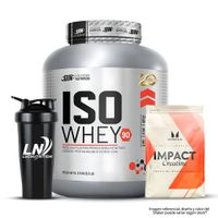 Iso Whey 90 2.5 kg Proteina Isolatada - Cookie and Cream + Creatina Myprotein 250 g + Shaker