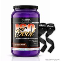 Iso Cool 2 LB Proteina Isolatada - Chocolate + Straps
