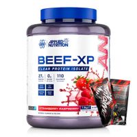Proteina de Carne Beef XP 1.8 KG - Strawberry Raspberry + 2 Sachet Diabolus