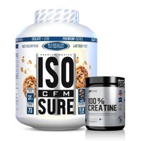 Proteina ISO CFM SURE 5 LB Bluhealth Nutrition - Cookie + Creatina Universe Nutrition 250 G
