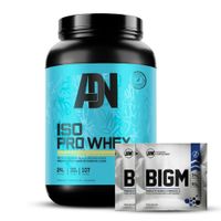 Proteina Isolatada Iso Pro Whey 1.1 KG - Chocolate + 2 Sachet BIGM