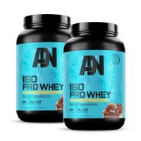 PACK X 02 - Proteina Isolatada Iso Pro Whey 1.1 KG - Chocolate