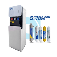 Dispensador de agua prowhite platinum pro 5 etapas con UV