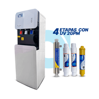 Dispensador de agua prowhite platinum 4 etapas con UV