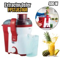 Extractor de jugos de 500ml 400 watts Rojo Oster FPSTJE316R