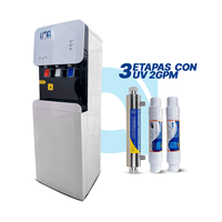 Dispensador de agua prowhite ultra premiun 3 etapas con UV - Purificador de agua