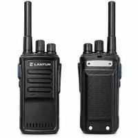 Radio Comunicador Profesional Largo Alcance 8W Batería 5800mAh Antena Desmontable x2