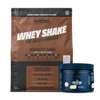 Proteina Whey Shake 5 LB SYNTRAX - Chocolate Shake + CREAPURE Myprotein 250 G