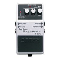 BOSS NS-2 Pedal Noise Suppressor para Guitarra y Bajo