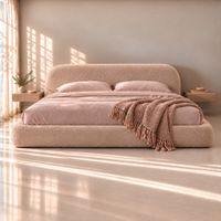 CAMA BOX TARIMA NUDED 2 PLAZAS MARRON