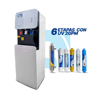 Dispensador de agua prowhite edition prime 6 etapas con UV - Purificador de agua