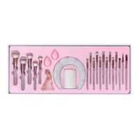 SET DE BROCHAS PROFESIONALES PARA MAQUILLAJE CON ESTUCHE