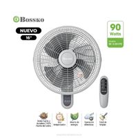 Ventilador de Pared Bossko 16 Pulgadas 90W Silencioso BK-8010PD