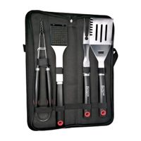 Set De Utensilios Facusa X4 Para Parrilla Bbqq n 01