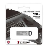 Memoria USB Kingston DataTraveler Kyson 128GB USB 3.2 Metal Alta Velocidad