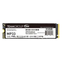 Disco Sólido SSD Teamgroup MP33 512GB NVMe PCIe 3.0 M.2 2280 Negro