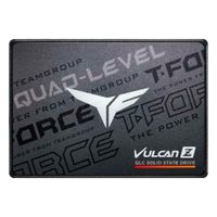 Disco Sólido SSD Teamgroup T-Force Vulcan Z QLC 256GB SATA 2.5 pulgadas Negro