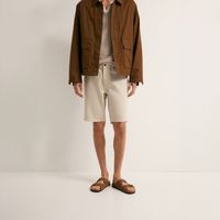 Short Hombre Sfera Denim Color Piedra