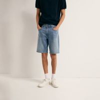 Short Hombre Sfera Denim Azul Medio