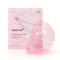 Medicube PDRN Pink Collagen Gel Mask 1ea Mascarilla Facial Hidrogel Coreana