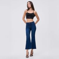 Jean Mujer Mini Symbol Flare