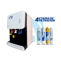 Mini dispensador de agua prowhite alcalino con 4 filtros - Purificador de agua