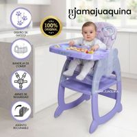 Silla de Comer Multifuncional MIAU MIAU Edición Especial Purple