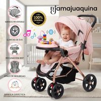 Coche Cuna De Lujo CARRUSEL Edición Limitada Light Pink