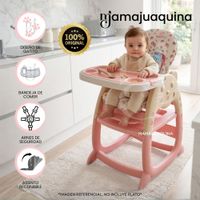 Silla de Comer Multifuncional MIAU MIAU Edición Especial Pink