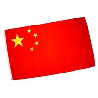 Bandera De CHINA  en Poliester 60 Cm X 90 cm