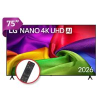 Televisor LG 75' NANO 4K UHD AI Smart TV 75NU800BPSC 2026