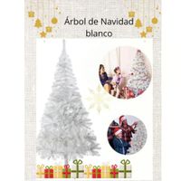 ÁRBOL NAVIDEÑO PREMIUM BLANCO BLA-150 DE 1.50 METROS