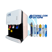 Mini dispensador de agua prowhite edition prime 6 etapas con UV - Purificador de agua