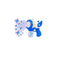 Pistola de Burbujas de Jabón Portátil para Niños Color Azul