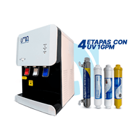 Mini dispensador de agua prowhite platinum 4 etapas con UV - Purificador de agua