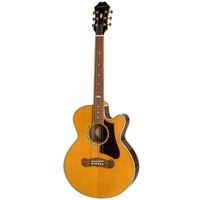 Guitarra Electroacústica Epiphone J-200 EC Studio Parlor EEJPVNGH3 Vintage Natural
