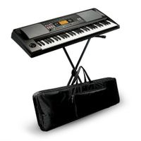 Pack Teclado Korg EK-50 CSA 61 Teclas  + Parante y Estuche
