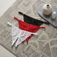 Pack x3 Calzón Tangas de Mujer de Encaje Premium NUE BY BODY