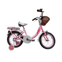 Bicicleta Camperita Jafi Para Niña Aro 16 Rosado
