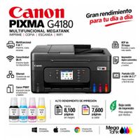 IMPRESORA  CANON G4180 Multifuncional Wi-Fi ADF Dúplex